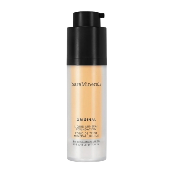 ✨bareMinerals Original Liquid Mineral Foundation 1fl oz NIB Golden Med 14 - Picture 2 of 5